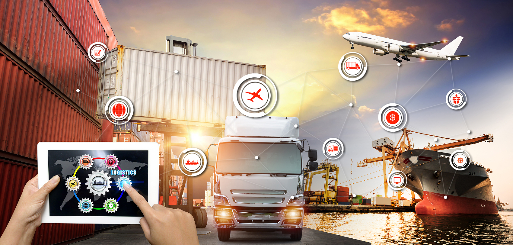 Comparison of different shipping methods for international trade