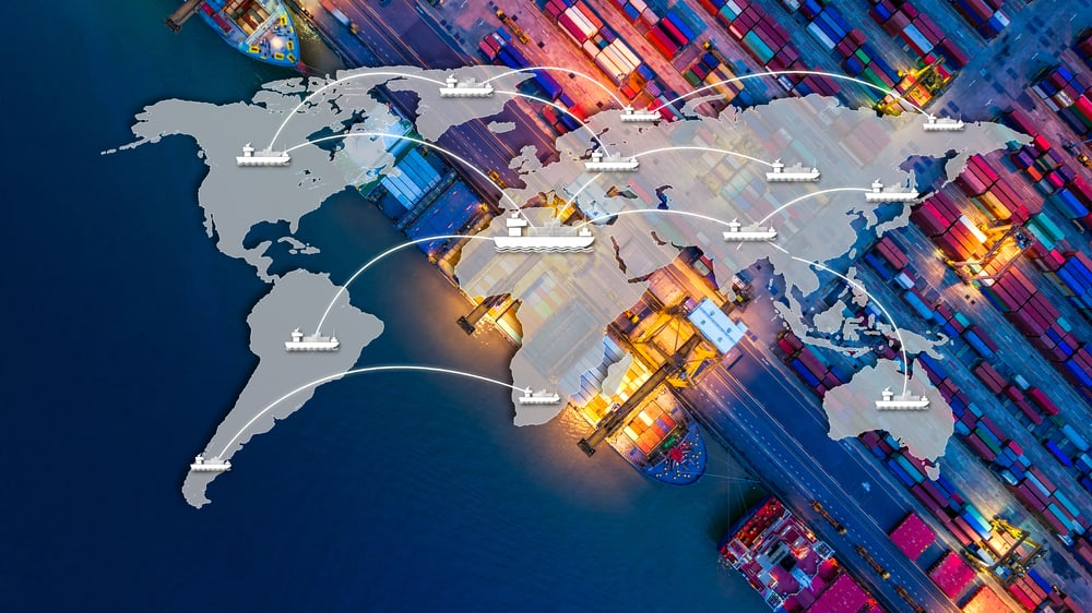A comparison chart showing different shipping methods from China to Amazon warehouses