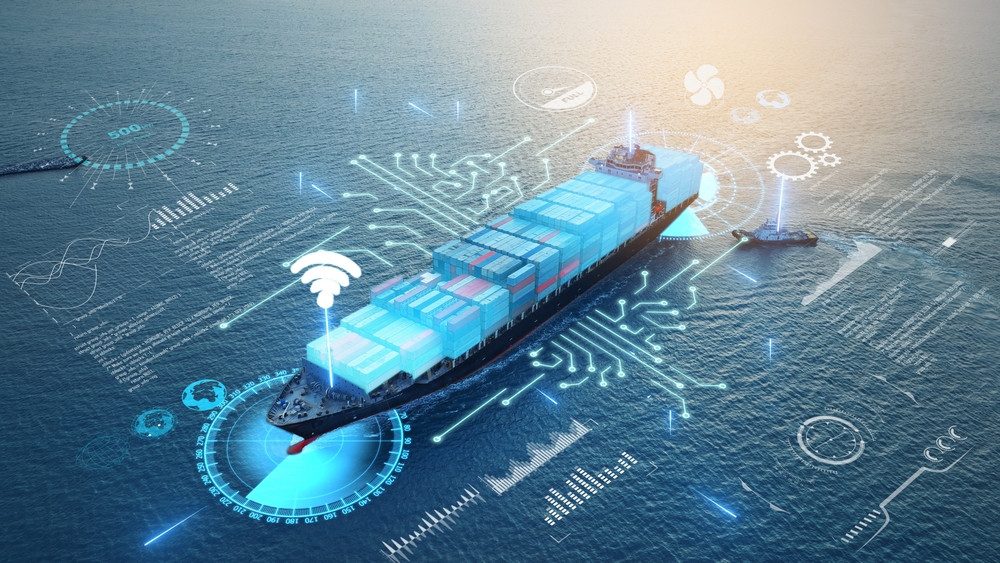 Professional logistics team managing international freight documentation