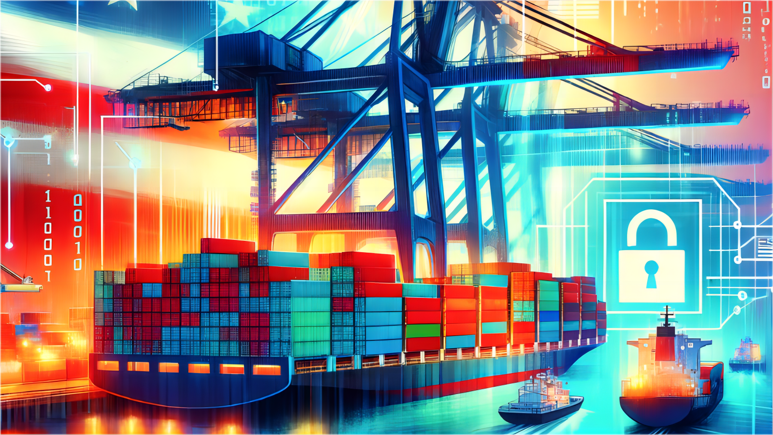 Professional logistics team managing premium cargo services