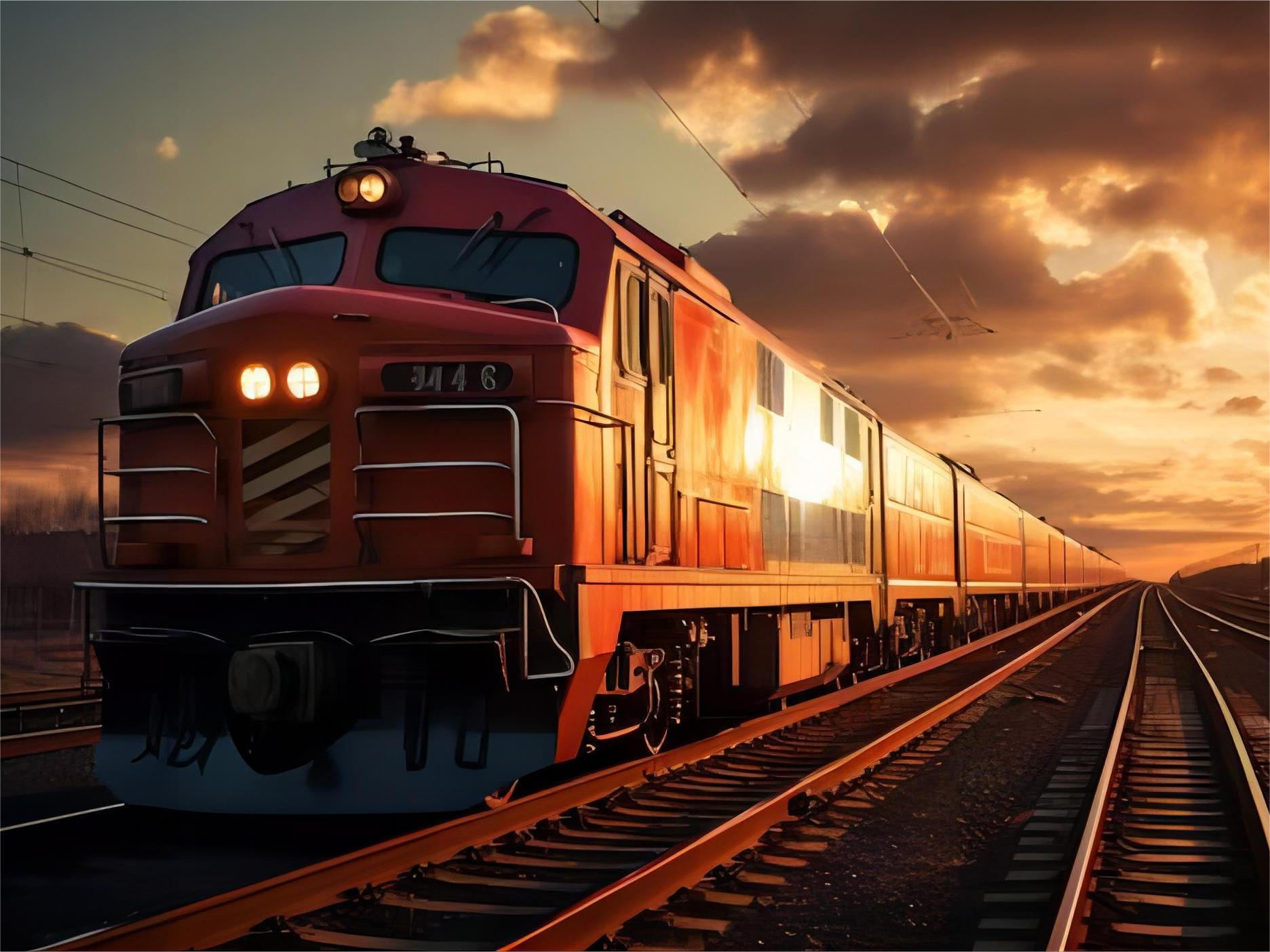 Commercial cargo ship transporting goods from China to Canada