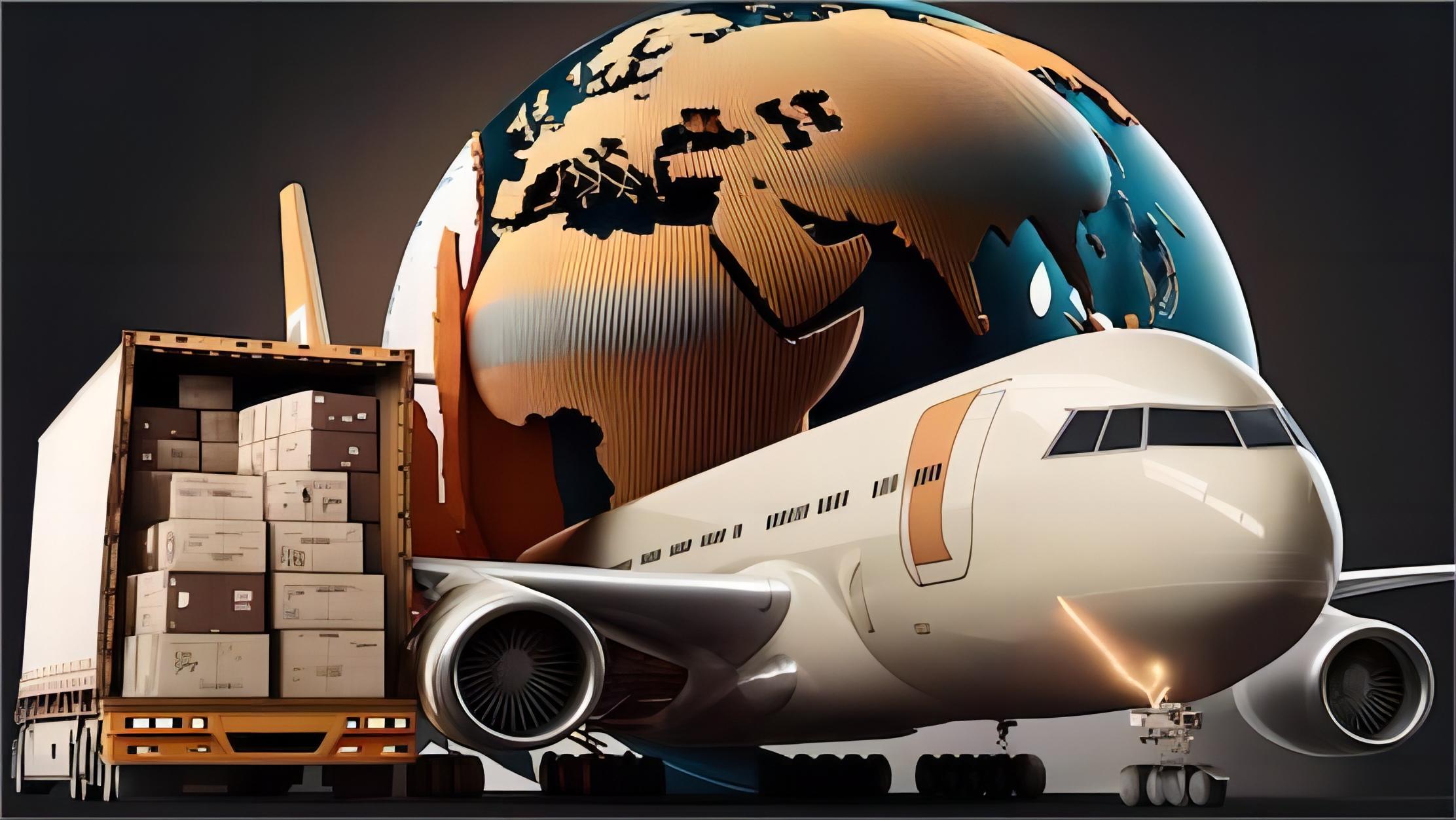 Logistics warehouse handling china to usa shipping germany cargo
