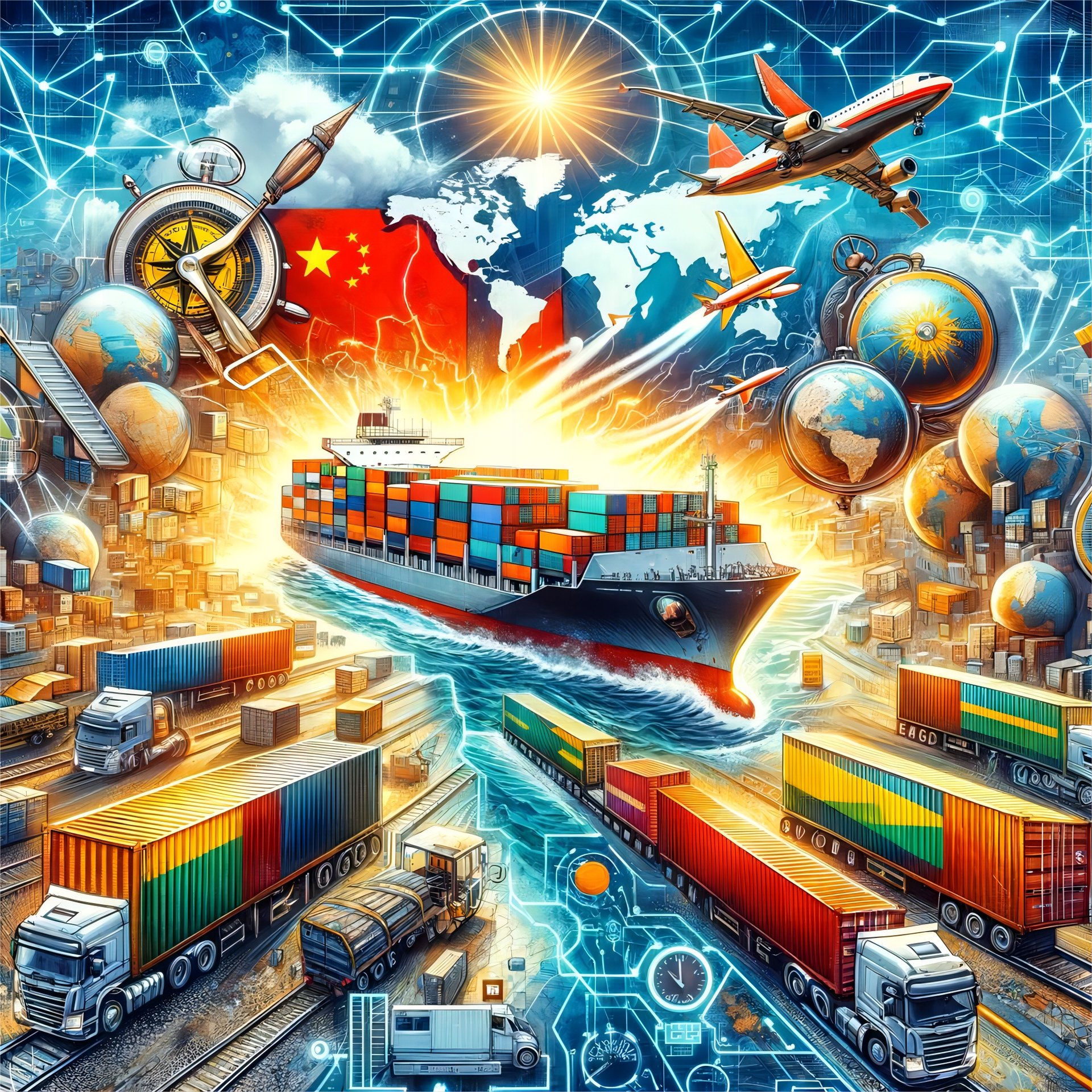 warehouse fulfillment container china usa logistics