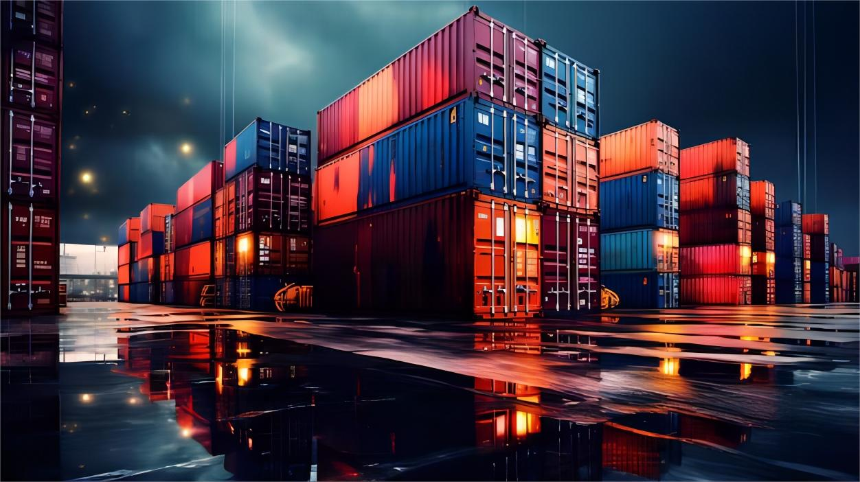 export container logistics freight china usa europe company