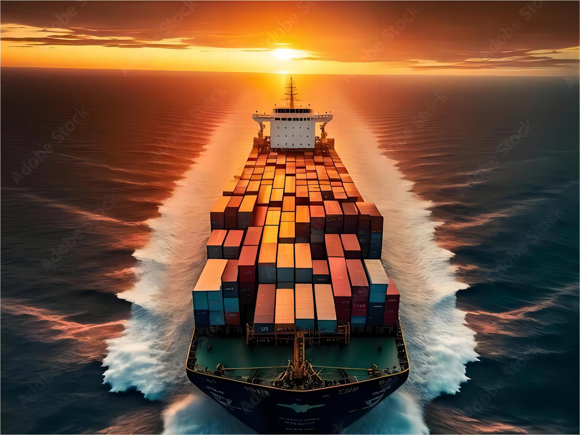 shipping container logistics china usa europe