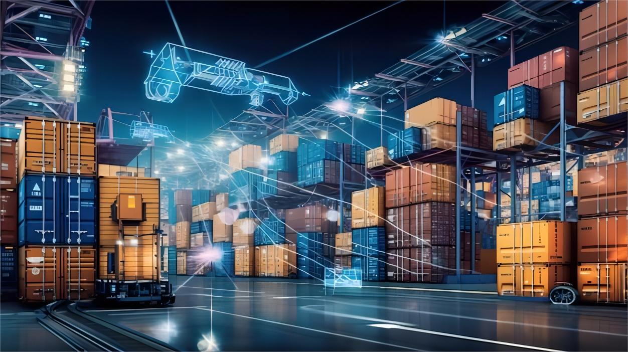 Logistics professional managing global freight distribution