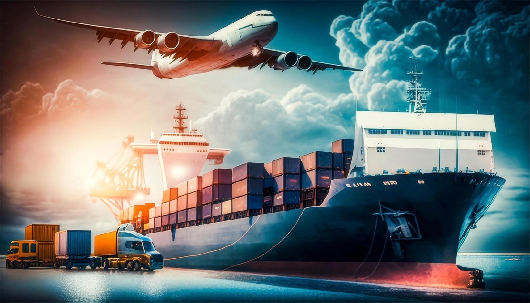 freight container shipping logistics china usa global company