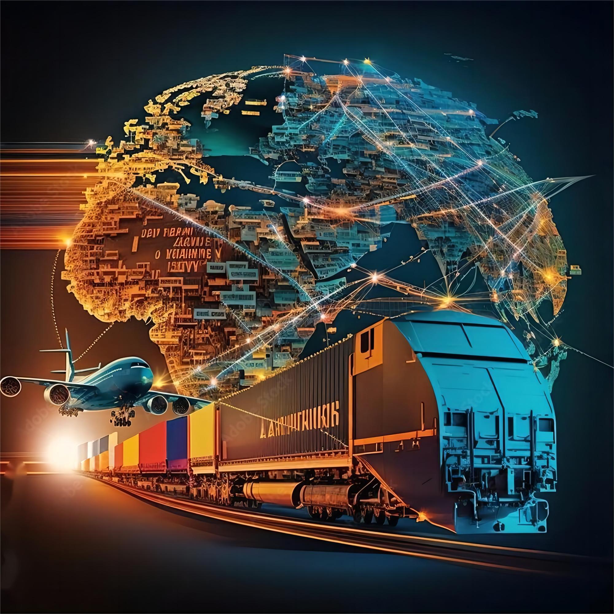 Modern logistics warehouse