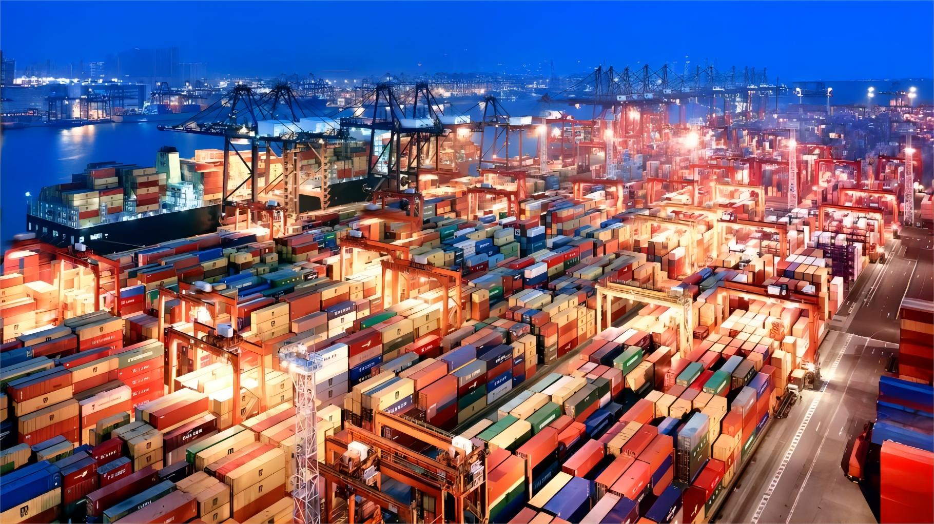 Logistics professional managing shipping documentation